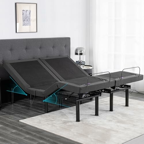 Split King Adjustable Bed Base