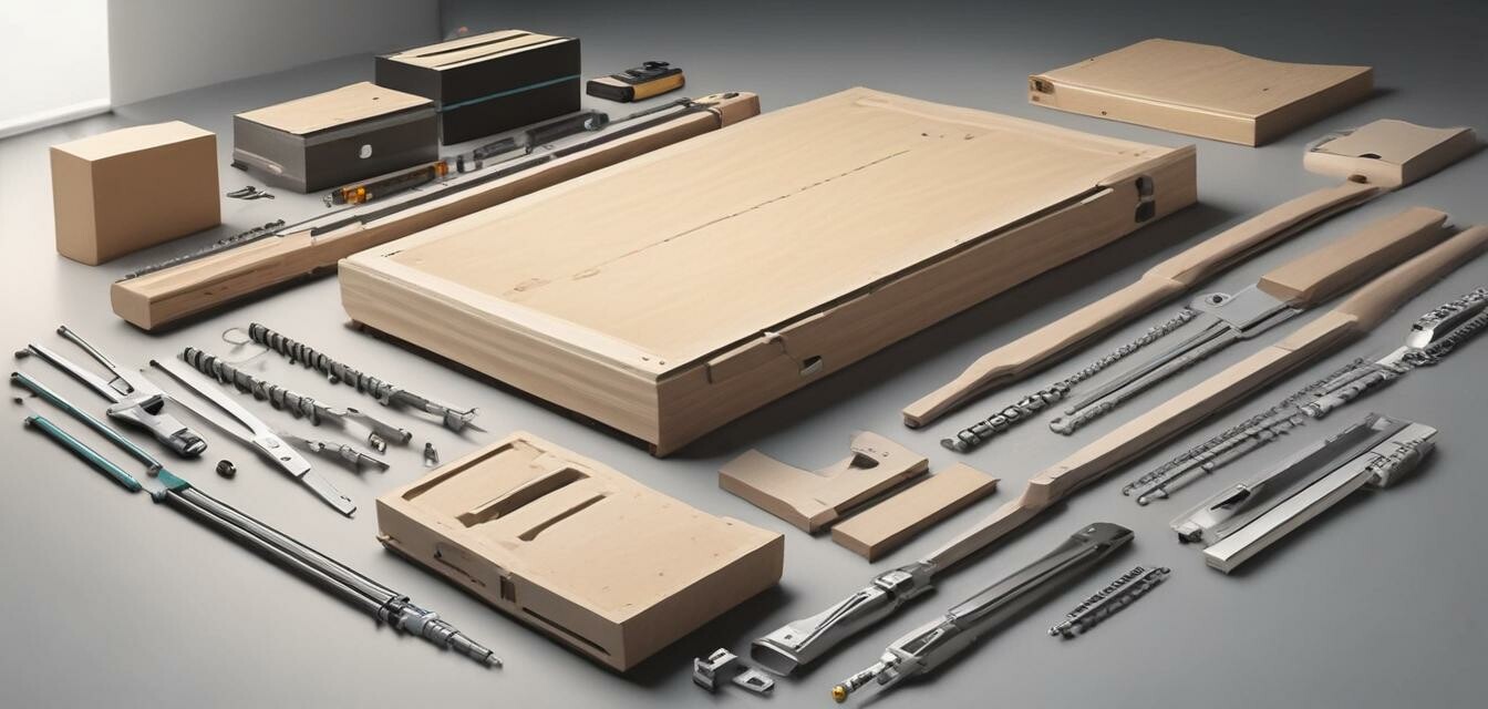 Lift bed components