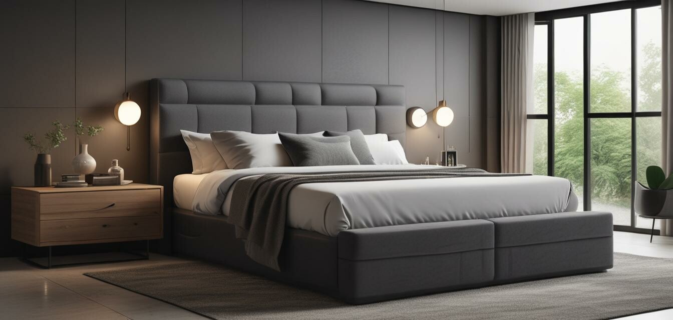 Modern lift bed design